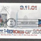 9 11 New York City Firefighters, 9/11/01 Heroes, World Trade Center, Flag, First Issue USA