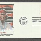 American Indian Navajo Art Blankets, Weaving, Navajo Man, First Issue USA