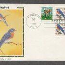 Bluebird, Colorano Silk First Issue USA