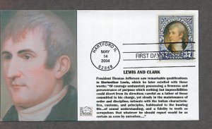 Meriwether Lewis, Lewis and Clark Expedition, First Issue FDC USA