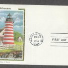 West Quoddy Head Lighthouse Maine CS First Day of Issue USA