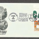 Winning Stamps Designed and Drawn by Children to Commemorate the 25th Anniversary of Earth Day 4/20