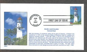 Pacific Lighthouses, Diamond Head, Hawaii, First Issue USA