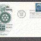 Rotary International Clubs, AM 1955 First Issue, 50th Anniversary USA