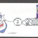 Walt Disney Art, Aladdin and Genie, First Issue USA