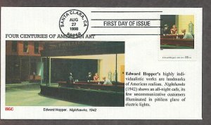 American Art, Edward Hopper, Nighthawks, BG First Issue USA!