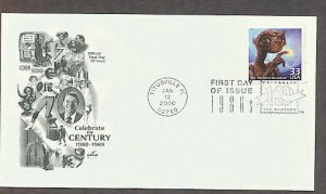 USPS Honoring E.T. The  Extra-Terrestrial, Steven Spielberg, CTC 1980s, First Issue USA!