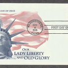 Statue of Liberty, U.S. Flag, 2005 First Day of Issue USA!