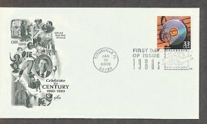 Celebrating the Century, 1980s, Compact Discs, First Day of Issue USA!