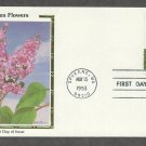 Garden Flowers, Lilac, Colorano Silk, First Issue USA!
