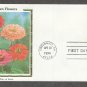 Garden Flowers, Zinnia, Colorano Silk, First Issue USA!