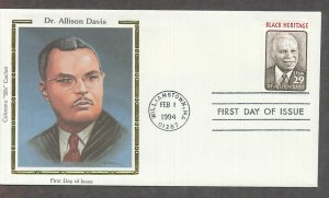 Black Heritage, Honoring Dr. Allison Davis, Psychologist and Educator, CS First Issue USA!