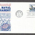United States Naval Academy Anniversary, Annapolis Gamm First Issue FDC USA!