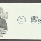 Movie Director Legend Alfred Hitchcock, First Issue FDC USA! Movie Director Legend Alfred Hitchcock, First Issue FDC USA!