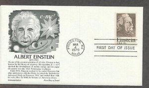Albert Einstein, Physics Nobel Prize Winner, Relativity Science, Aristocrat 1979 First Issue USA!