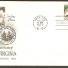 Centennial, West Virginia Statehood, First Issue USA