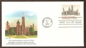 American Architecture, Smithsonian Institution, by James Renwick, First Issue USA