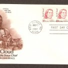 Native American Indian Red Cloud, Oglala Teton Sioux, AC First Issue USA