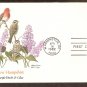 New Hampshire Birds and Flowers, Purple Finch and Lilac, FW First Issue USA
