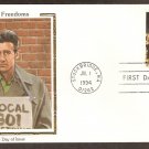 American Illustrator Norman Rockwell, Freedom of Speech Colorano Silk First Issue USA