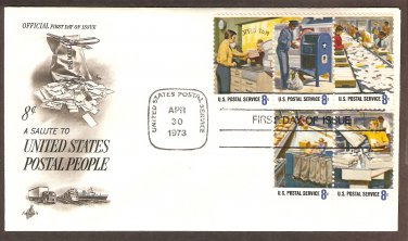 Honoring USPS Postal People, US Postal Service, First Issue USA