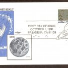 NASA Exploring the Planets, Lunar Orbiter, Moon, 1991 First Issue USA NASA Exploring the Planets, Lunar Orbiter, Moon, 1991 First Issue USA