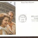 Breast Cancer Awareness, Finding a Cure, Early Detection and Treatment, Betty Ford, First Issue USA
