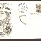 100th Anniversary of the Discovery of Silver, Comstock Lode, Nevada FW First Issue USA