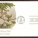 American Owls, Saw-wet Owl, Aegolius acadicus, FW First Issue USA