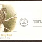 American Owls, Great Gray Owl, Strix nebulosa, First Issue USA