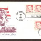 Puerto Rico First Governor Luis Marin, San Juan, AM First Issue USA