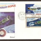 Apollo Soyuz, US Space Mission, Russia, Kennedy Space Center, 1975 FW First Issue USA!