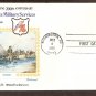 Bicentennial Revolutionary War Uniforms, Continental Marines, First Day Issue Cover, 1975 USA