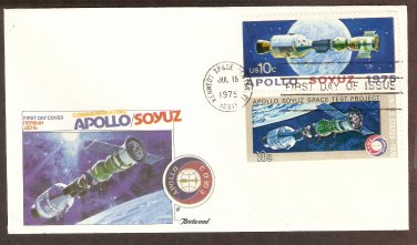 Apollo Soyuz, US Space Mission, Russia, Kennedy Space Center, 1975 FW D First Issue USA!