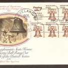 Liberty Bell, Symbol of America's Fight for Independence During the Revolution, First Issue USA