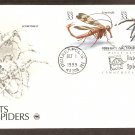 Insects and Spiders, Scorpionfly, Jumping Spider, PCS, First Issue USA