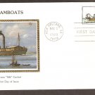 American Steamboat, Experiment, 1788-1790, CS First Issue USA