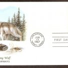 American Wildlife, Grey Wolf, FW First Issue USA