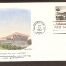 Architecture, Dulles International Airport, Eero Saarinen, First Issue USA