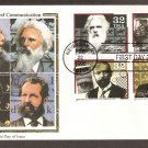 Pioneers of Communication, Ives, Mergenthaler, Dickson, Muybridge, CS First Issue USA