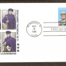 USPS Honoring Postal Letter Carriers, We Deliver!, US Mail, AM First Issue USA USPS Honoring Postal Letter Carriers, We Deliver!, US Mail, AM First Issue USA