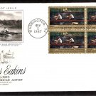 Honoring American Artist Thomas Eakins, The Biglin Brothers Racing, AC First Issue USA