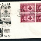 Civil War Nurse Clara Barton 1948 Red Cross FW First Issue USA