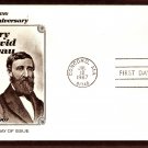 Henry David Thoreau, Naturalist, Poet, Author, First Issue USA