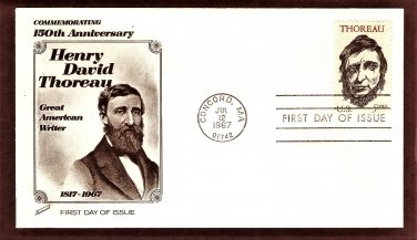 Henry David Thoreau, Naturalist, Poet, Author, First Issue USA