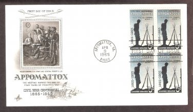 American Civil War Centennial Appomattox Grant Lee First Issue USA
