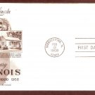 Illinois Statehood 150th Anniversary, Land of Lincoln First Issue AC USA