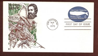 Herman Melville, Moby Dick, New Bedford, CC 1970 First Issue USA