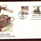 Steam Locomotive 1870s, Railroad, The American Express Train, Fleetwood A First Issue USA