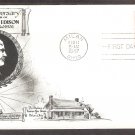 100th Anniversary of the Birth of Inventor Thomas A. Edison, 1947 Lowry First Issue USA